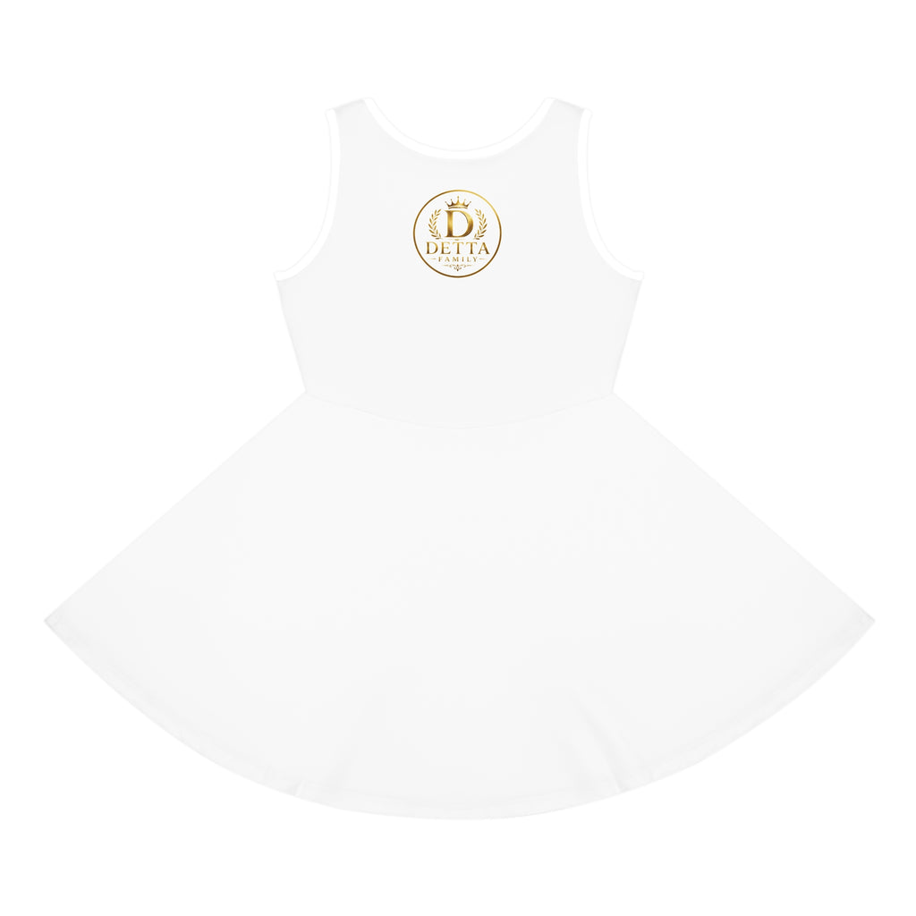 Girls' Sleeveless Sundress (AOP)