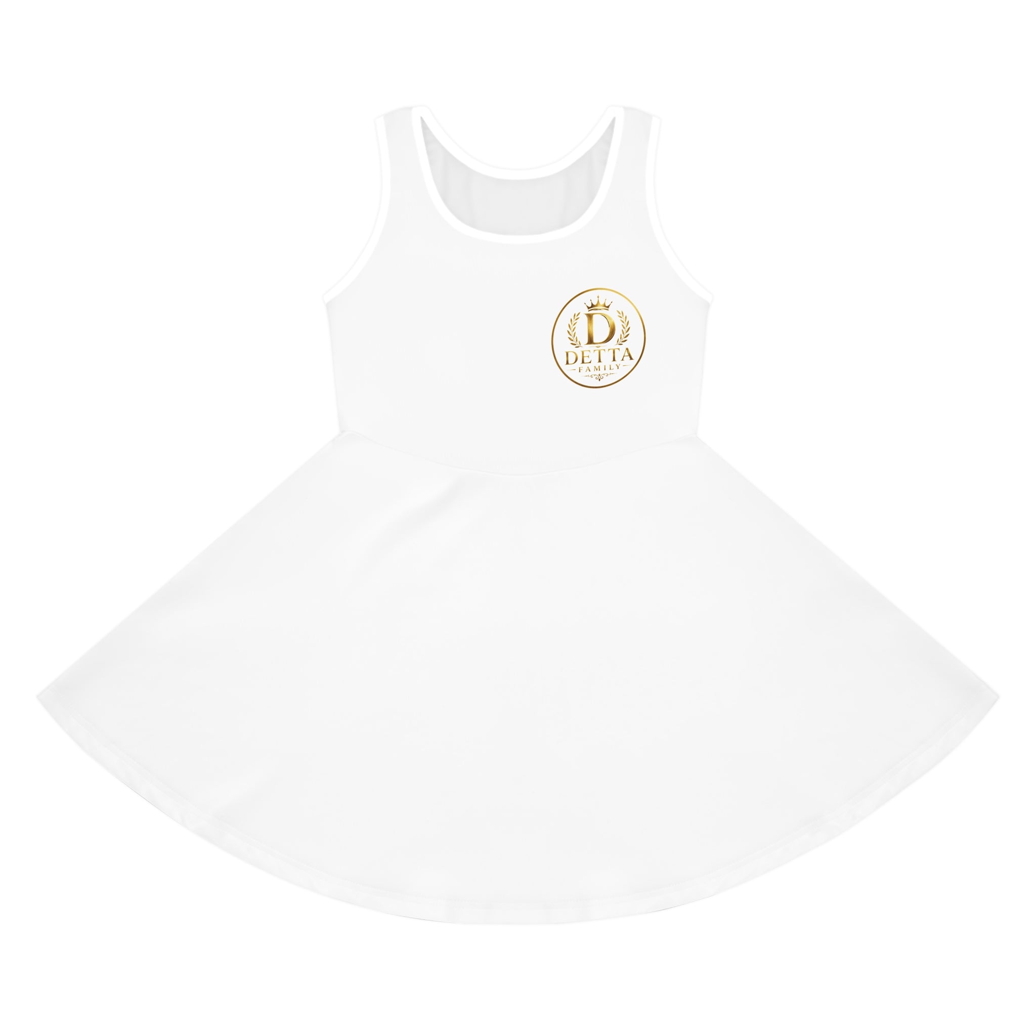 Girls' Sleeveless Sundress (AOP)