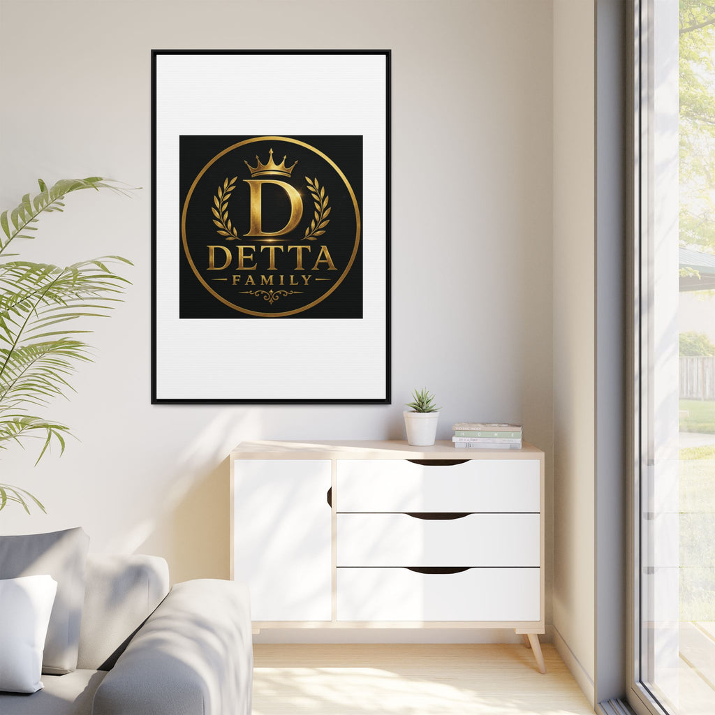 Matte Canvas, Framed (Multi-color)