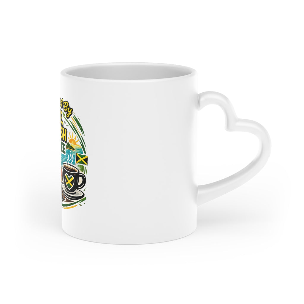 Jamaican Heart-Shaped Mug