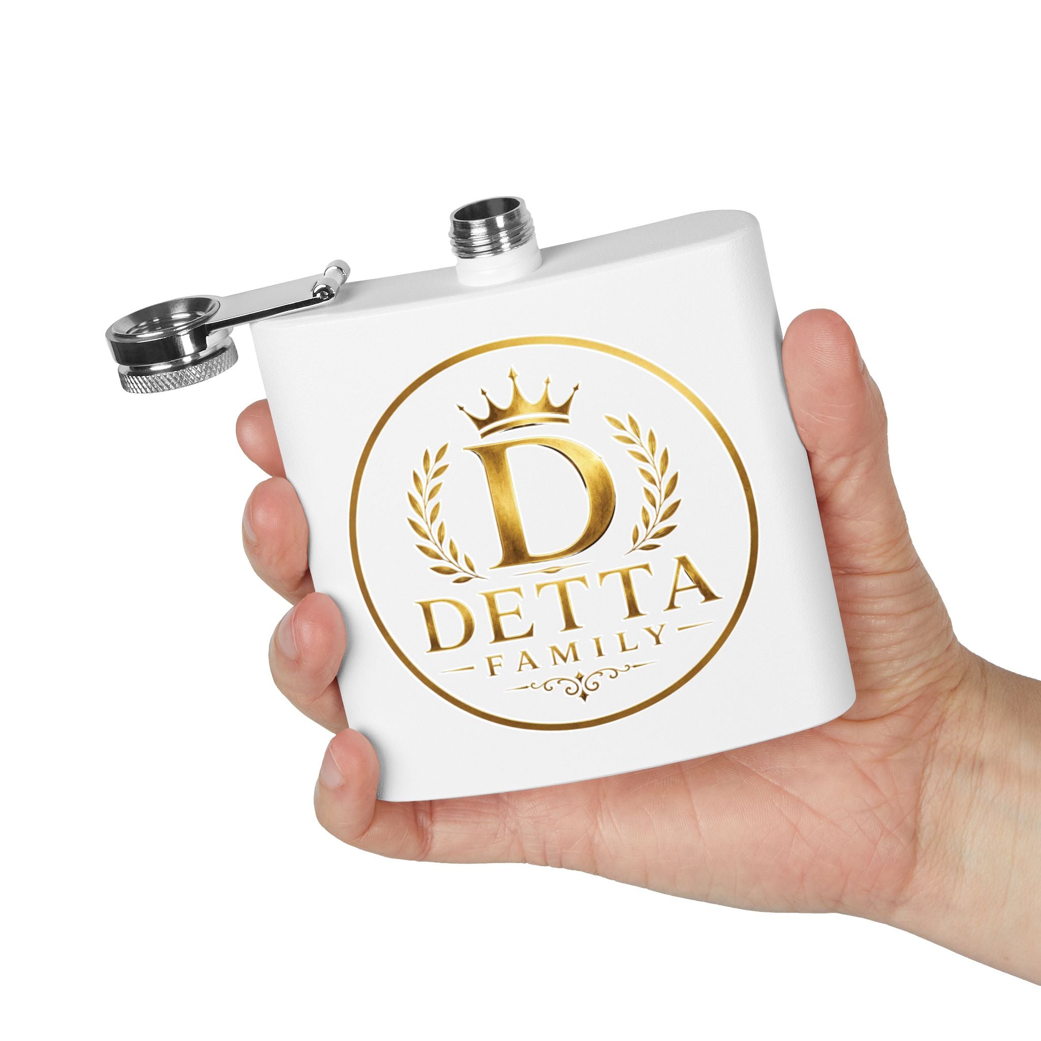 Stainless Steel Flask, 6oz