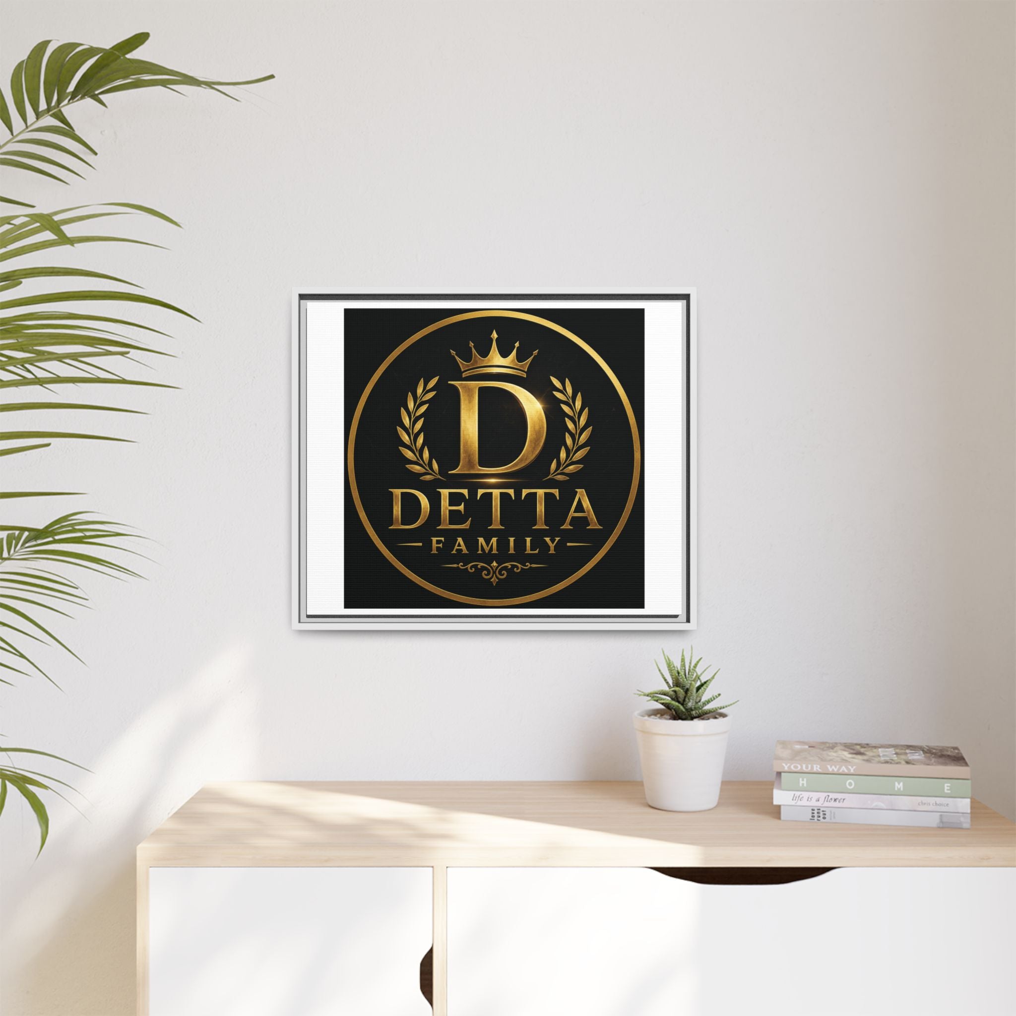 Matte Canvas, Framed (Multi-color)