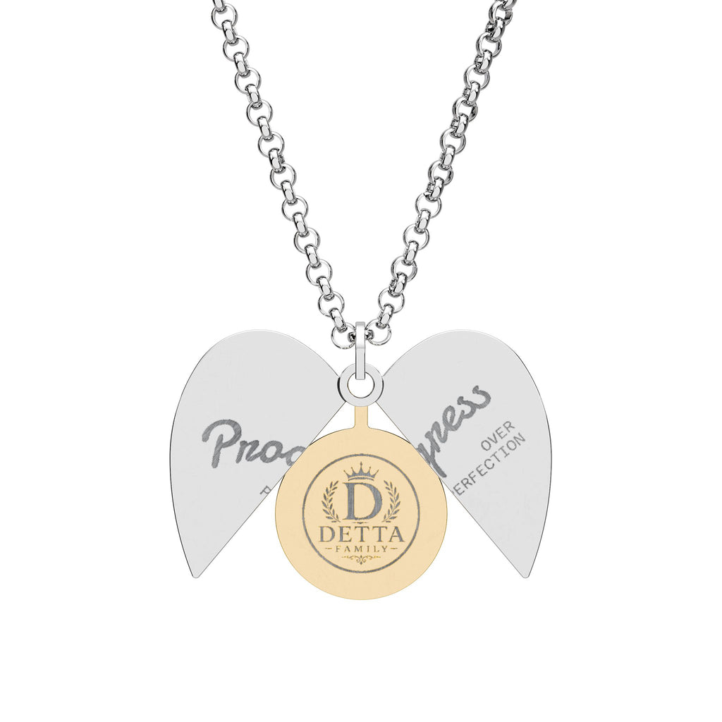 Hidden Message Heart Necklace (Engraving)