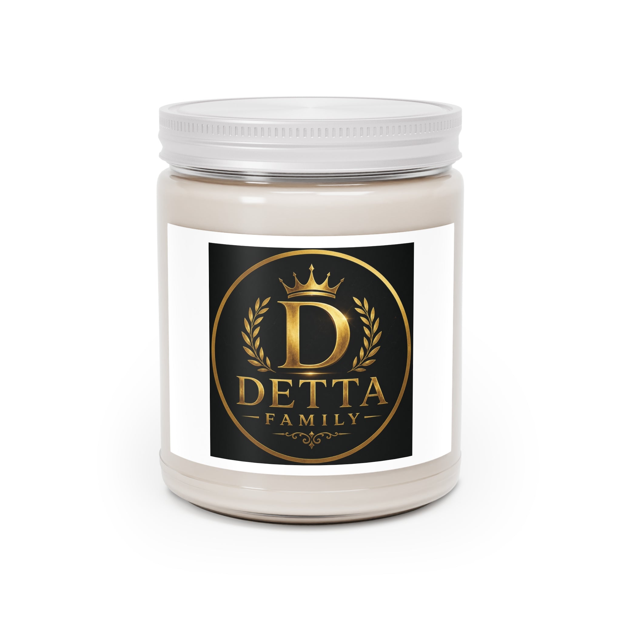 Scented Soy Candles with White Lid, 9oz