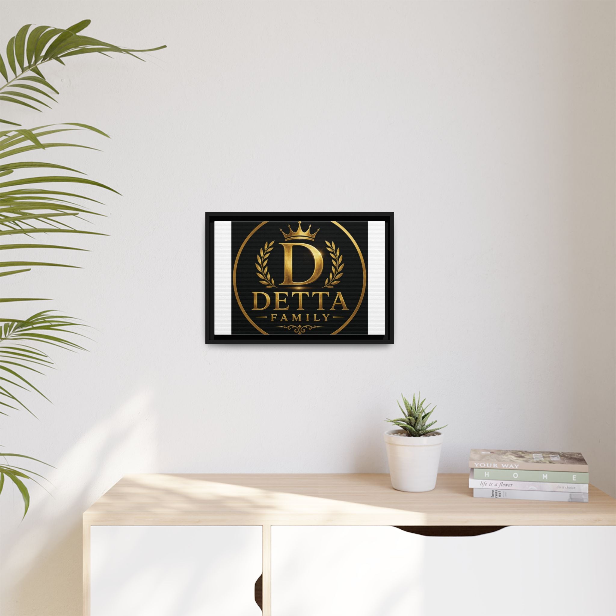 Matte Canvas, Framed (Multi-color)