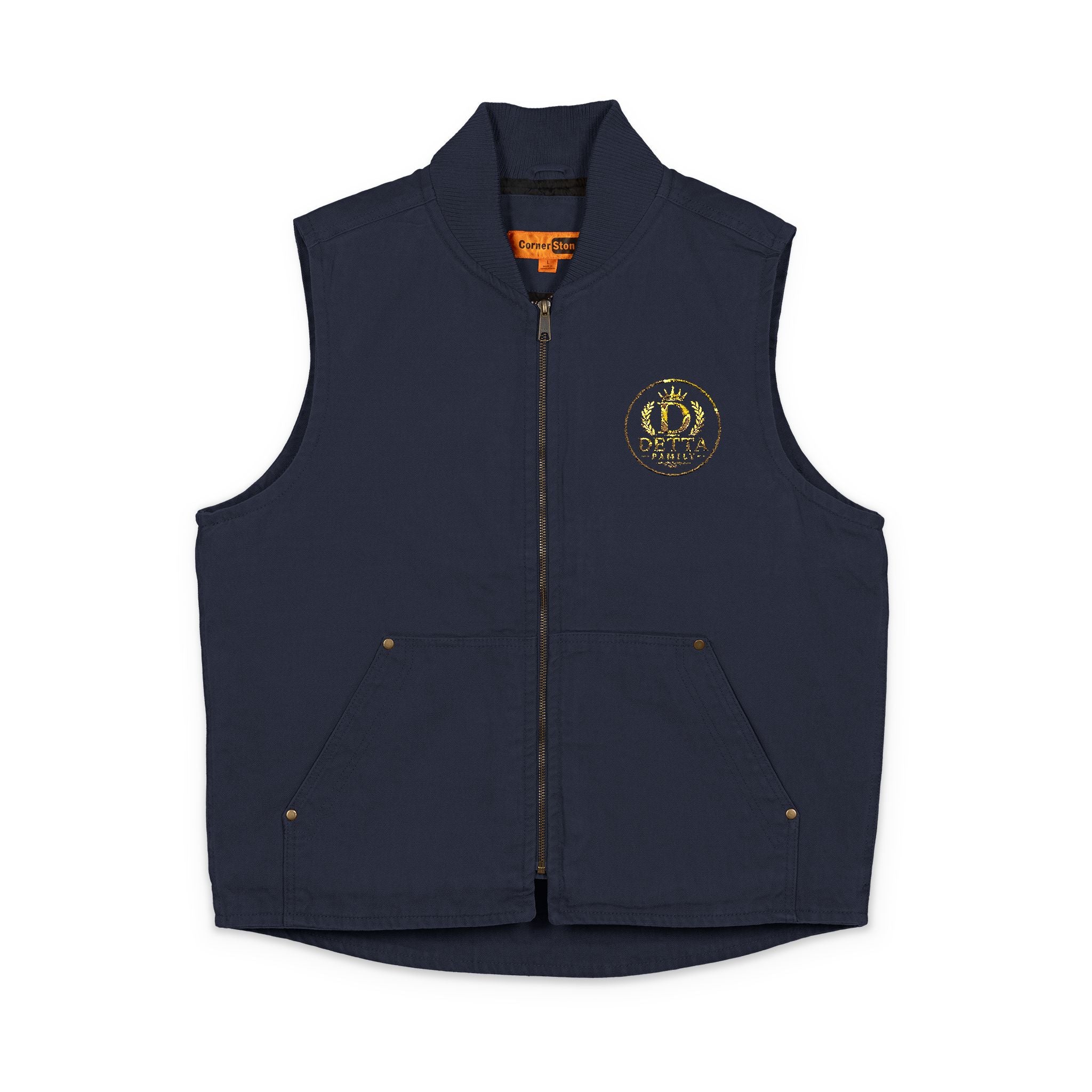 CornerStone® Washed Duck Cloth Vest (Embroidery)