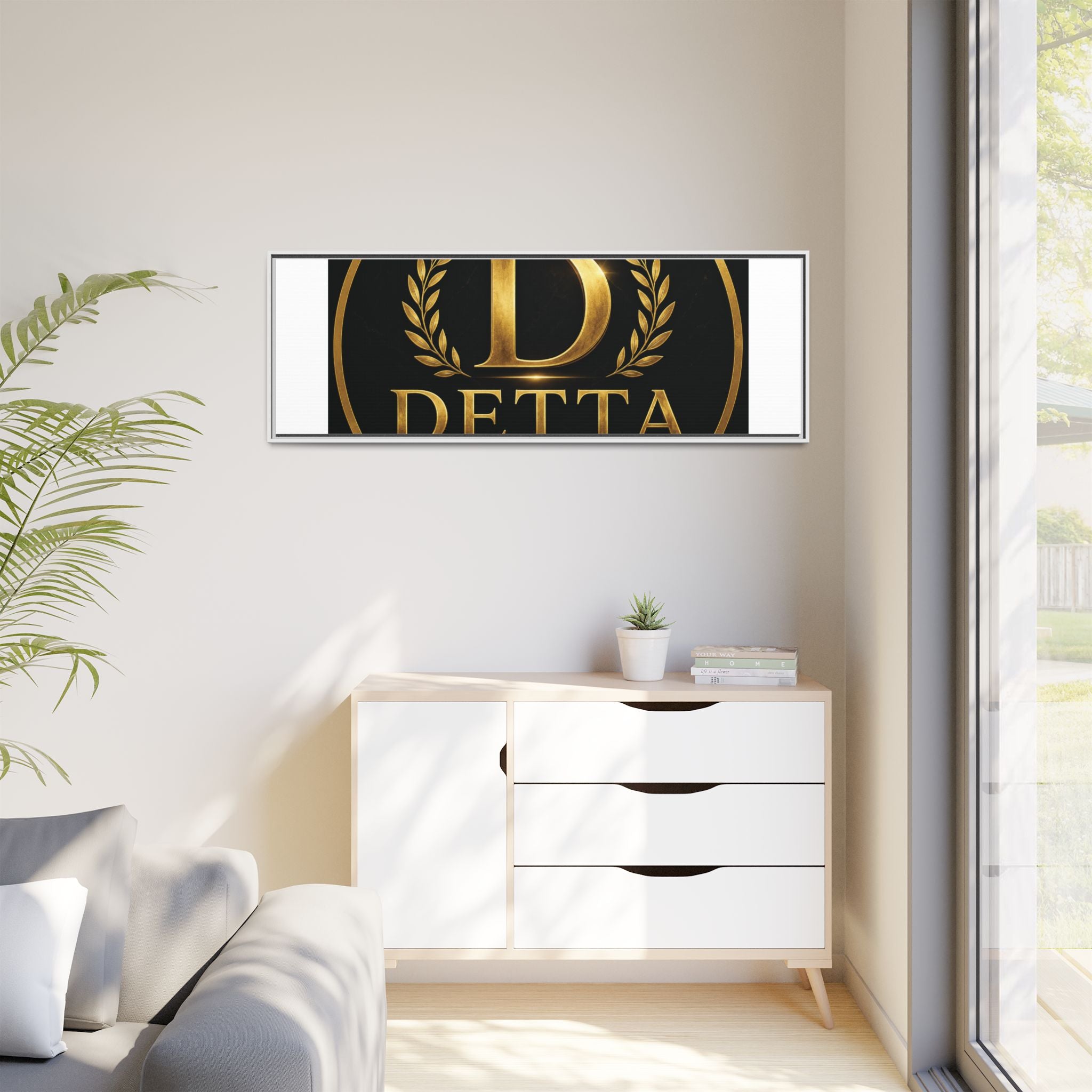 Matte Canvas, Framed (Multi-color)
