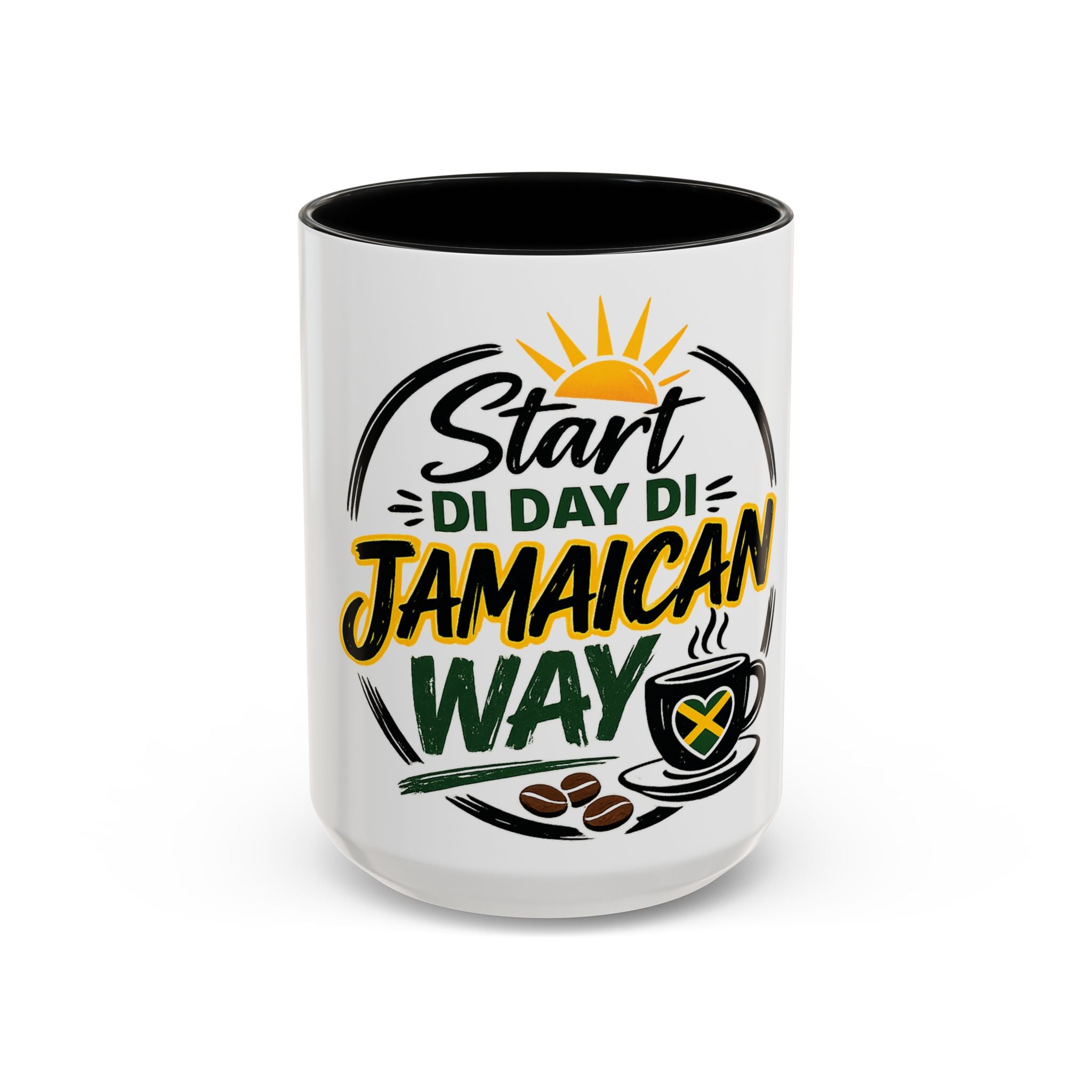 Jamaican Accent Coffee Mug (11, 15oz)