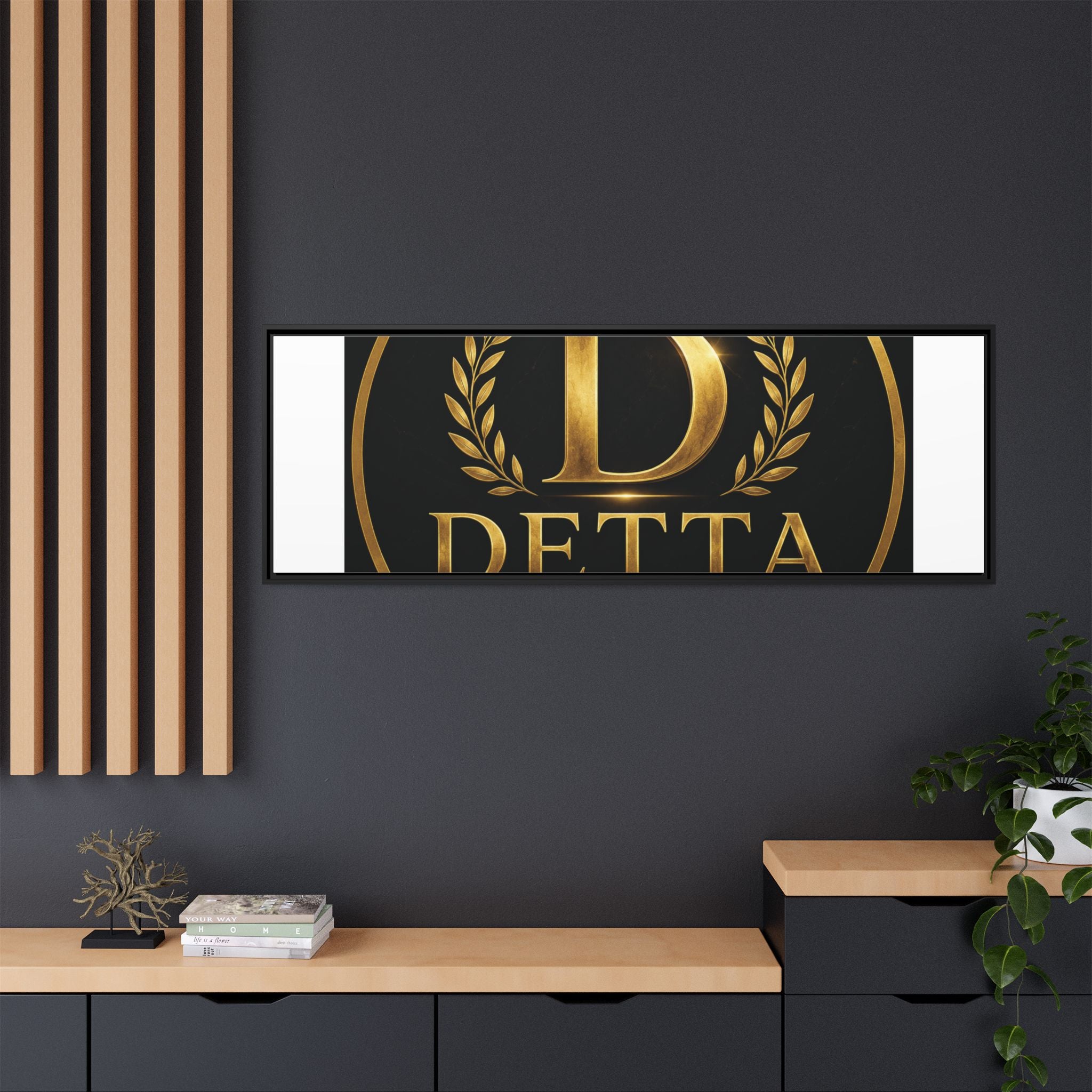 Matte Canvas, Framed (Multi-color)